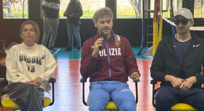 I campioni paralimpici salgono in cattedra alla scuola media