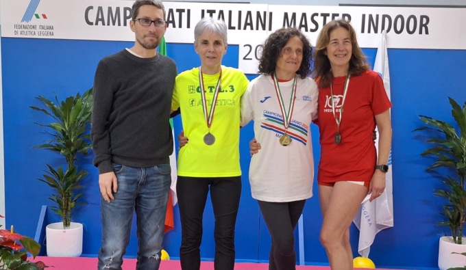 Seconda sul podio nei 400 metri ai Campionati Italiani Master ad Ancona