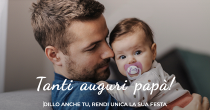 Una sorpresa emozionante per fare gli auguri ai papà