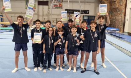 Pro Lissone ginnastica, podi e ottimi piazzamenti nella gara a Mortara