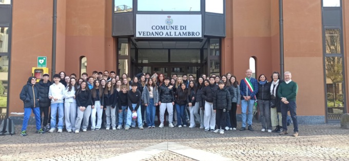 Studenti e studentesse francesi ospiti delle famiglie brianzole