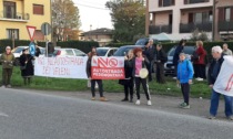 No Pedemontana, protesta rumorosa al Polo