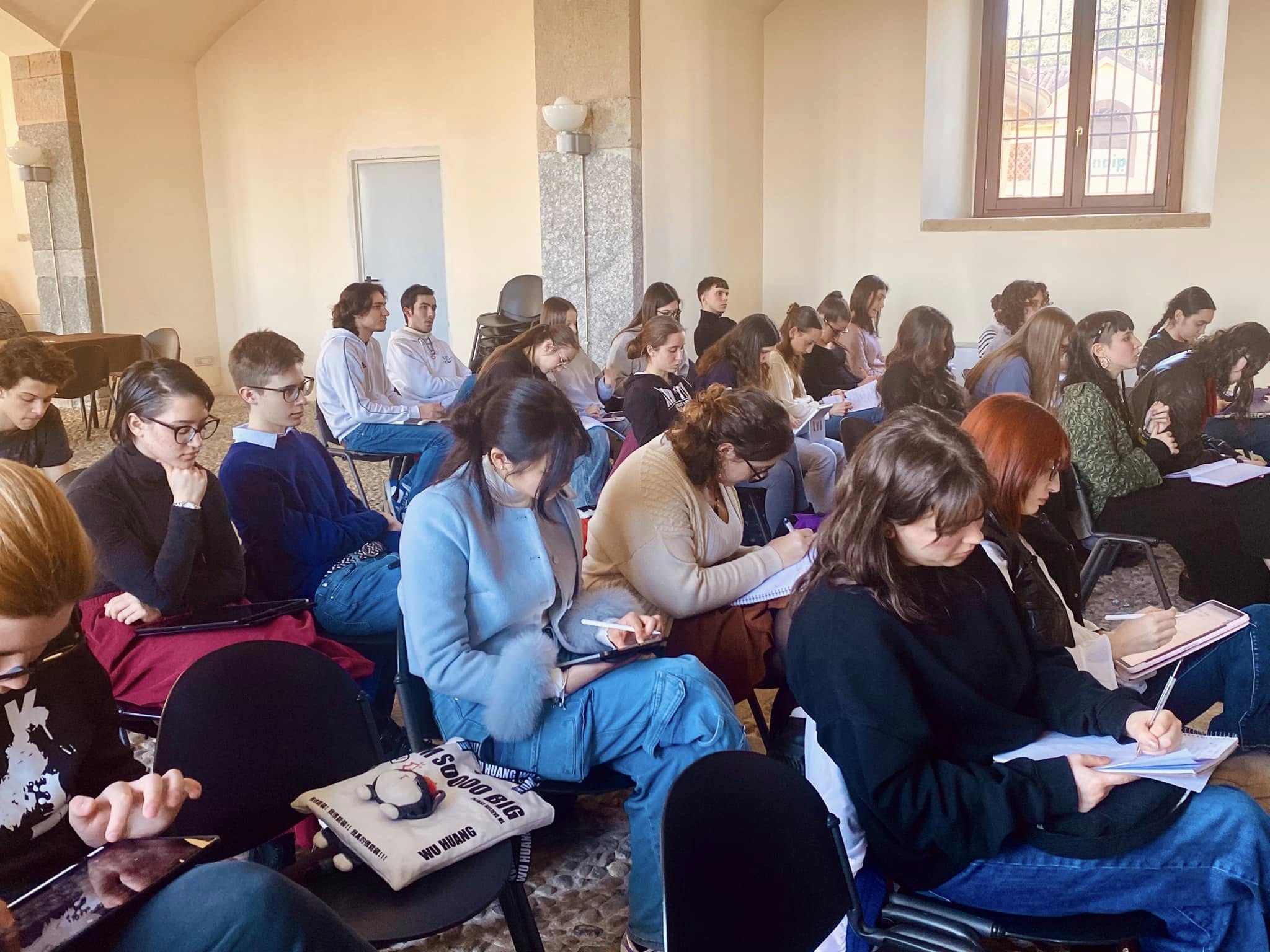 studenti I tavoli di Villa Greppi