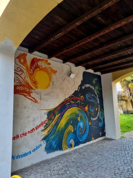 «Street art» nel centro storico