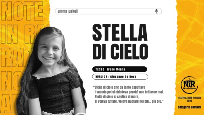 La grande voce della piccola Emma incanta la radio