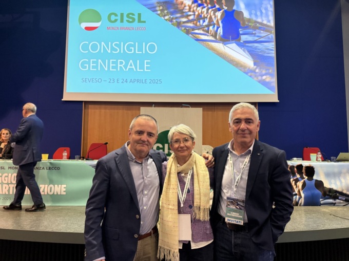 Mirco Scaccabarozzi confermato Segretario Generale della Cisl Monza Brianza