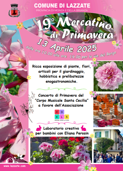 Conto alla rovescia per il Mercatino di Primavera