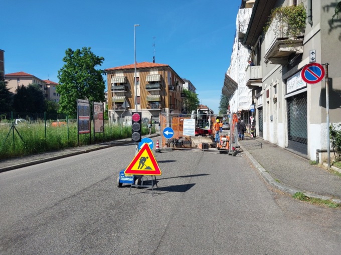 Da lunedì 5 maggio lavori alla rete fognaria in via Cavallotti