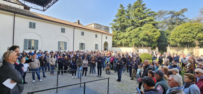 La città ha il suo nuovo parco: taglio del nastro per il Giardino Sottocasa