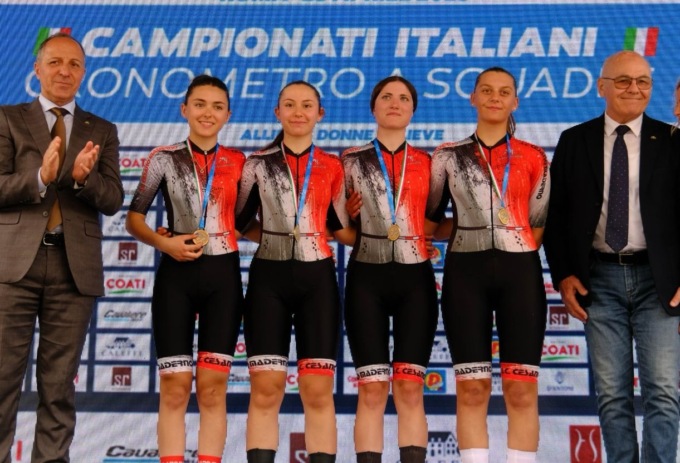 Terzo posto ai Campionati Italiani Cronosquadre per la SC Cesano Maderno