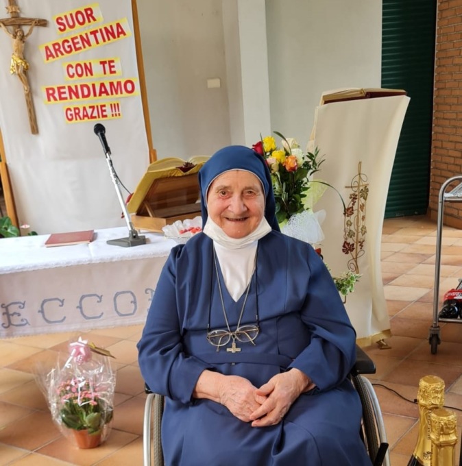 Le “Serve di Gesù Cristo” perdono la suora più longeva