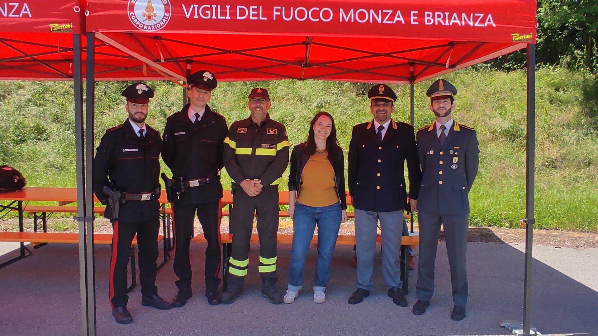 05 rappresentanti Prefettura Forze di polizia e VF
