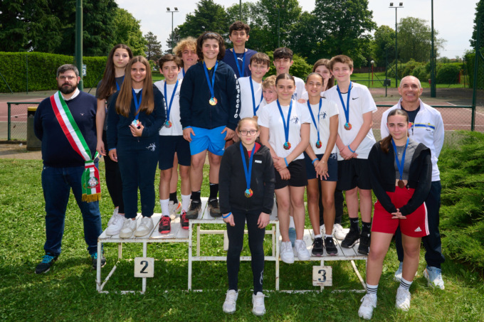 I vincitori dei Campionati studenteschi di tennis