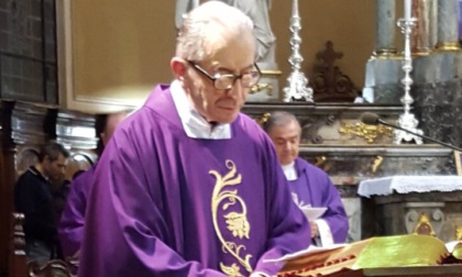 Lesmo piange don Innocente Rigamonti