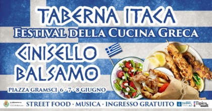 Dal 6 all’8 giugno il Festival della Cucina Greca alle porte della Brianza
