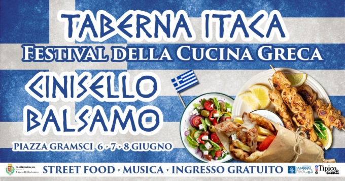 Dal 6 all’8 giugno il Festival della Cucina Greca alle porte della Brianza