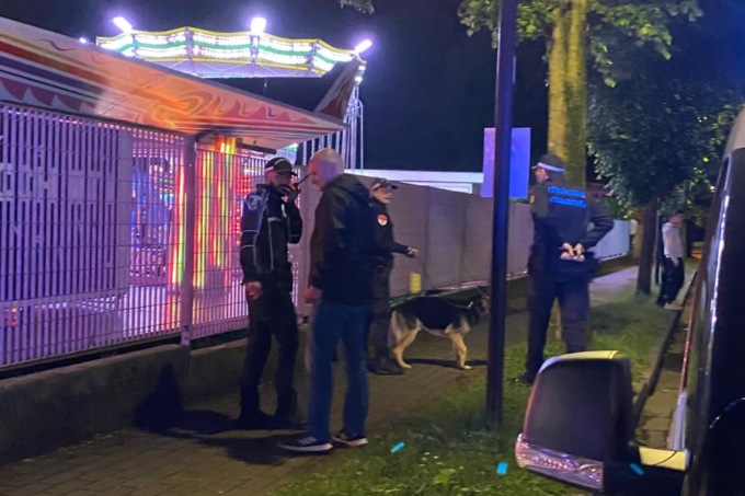 Controlli dei vigili, trovata droga al luna park