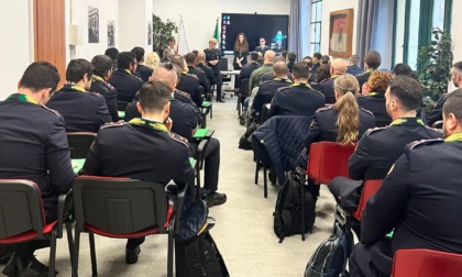 Ufficiali da tutta la Lombardia per l'Academy della Polizia Locale
