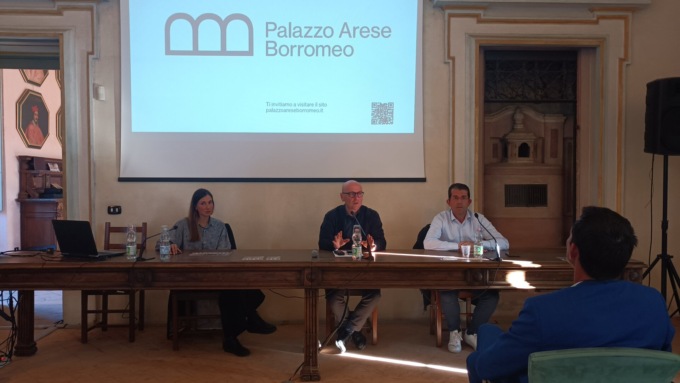 Nuovo logo e nuovo sito per Palazzo Arese Borromeo