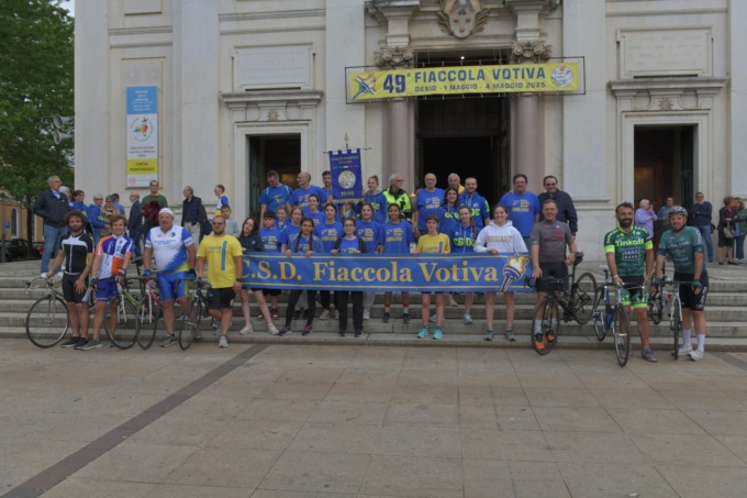 E’ arrivata la 49esima fiaccola votiva