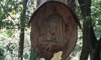 Rubata la Madonnina di legno al Pian delle Monache