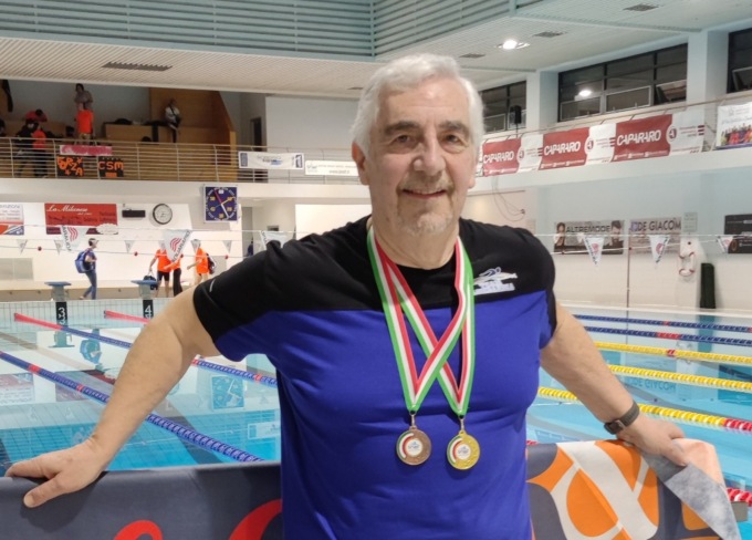Walter Attisani: 71 anni e oltre 100 medaglie vinte