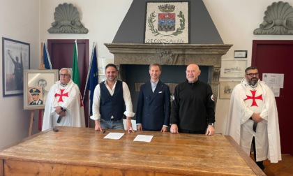 L’Associazione Templari Oggi impegnata nel presidio di Villa Borromeo