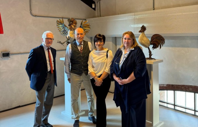Le opere del poliedrico Ambro in mostra