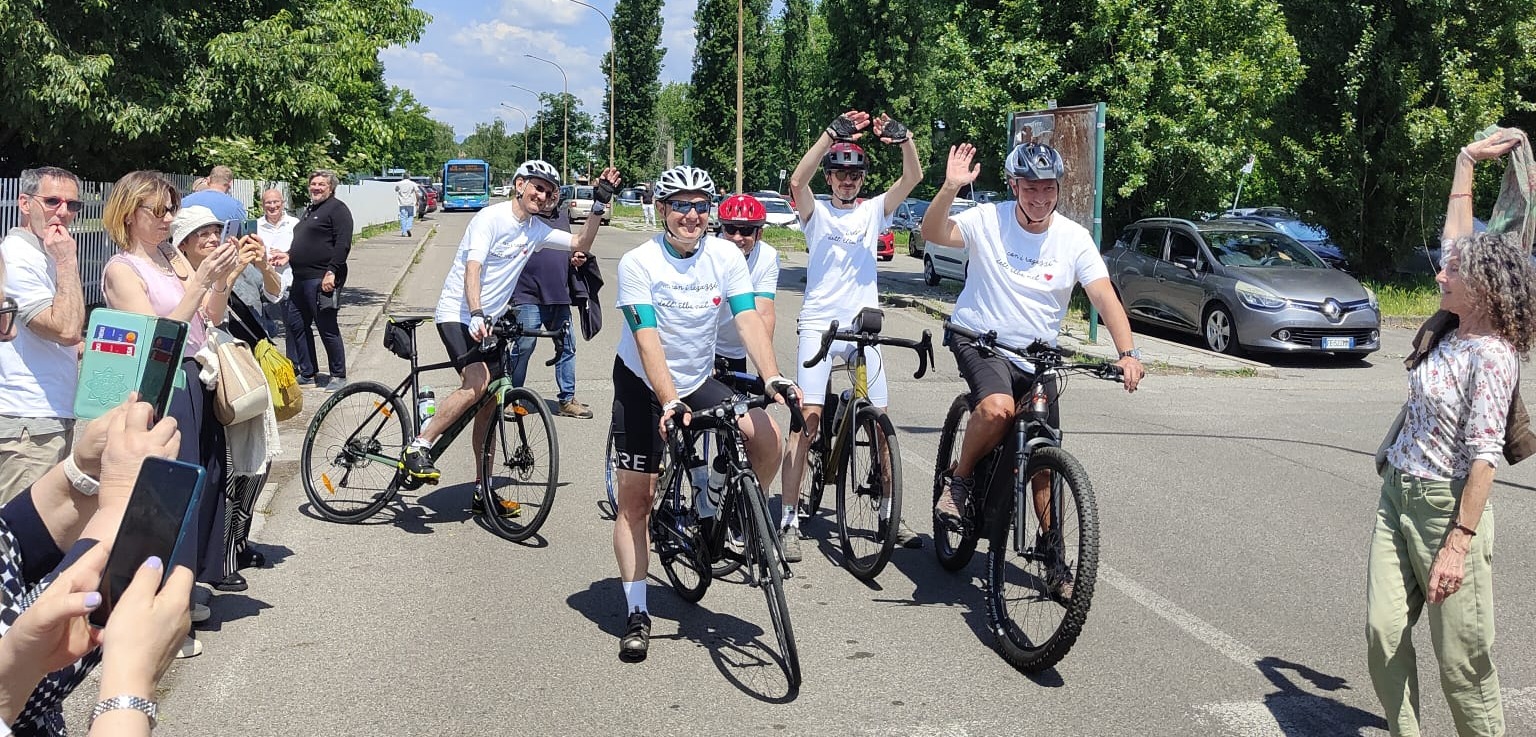 Desio ex studenti Majorana in bici fino all'Elba