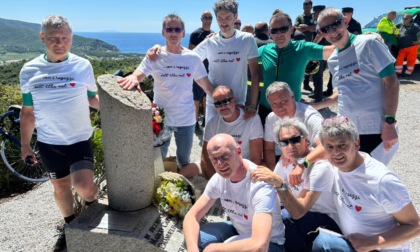 In bicicletta da Desio "con i ragazzi dell'Elba nel cuore": missione compiuta