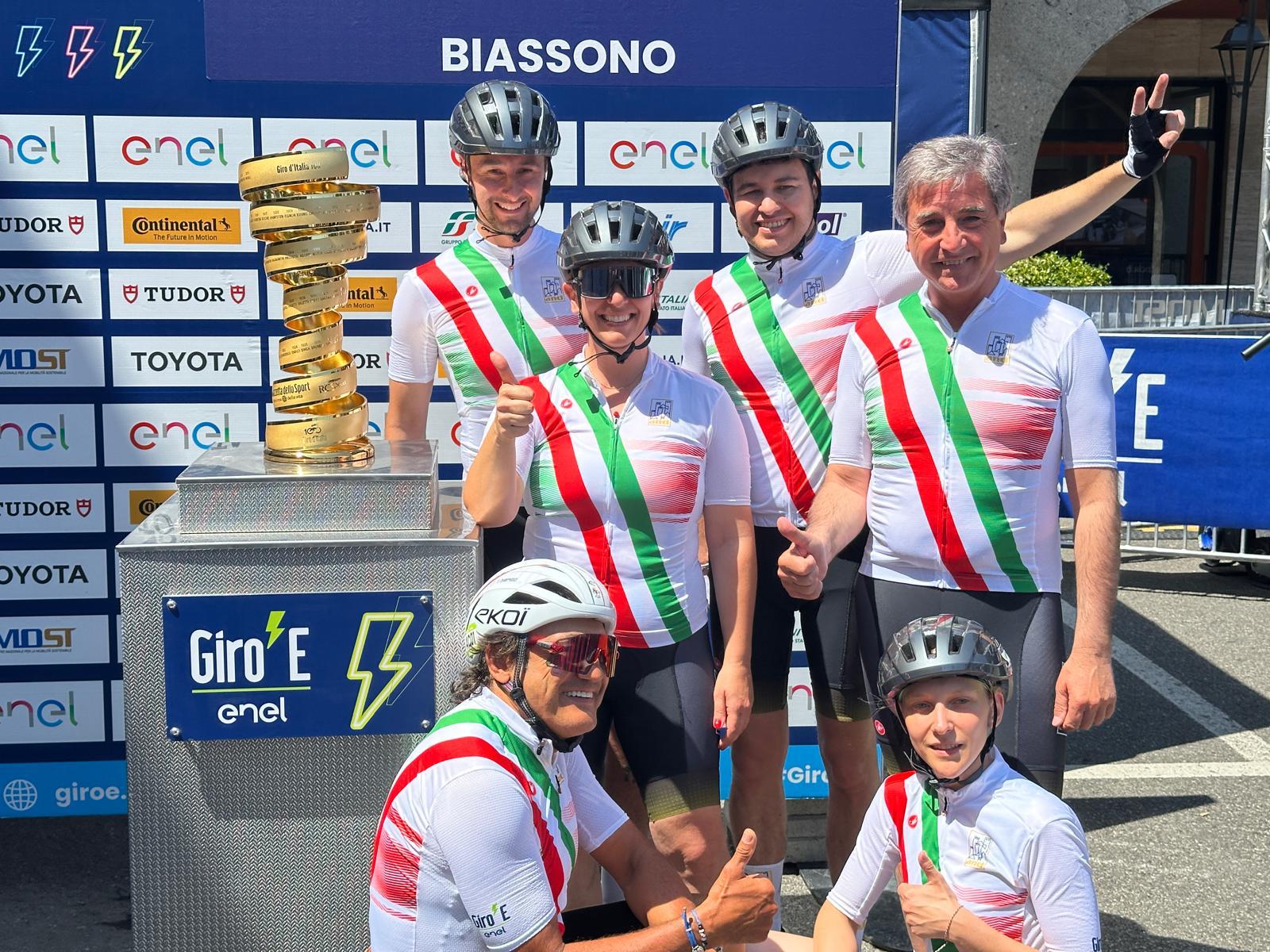 Biassono Giro italia Giro-E