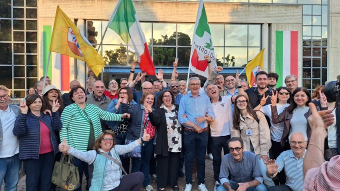 Moscatelli sindaco: Pd primo partito, Polo civico davanti a Fratelli d’Italia e Lega