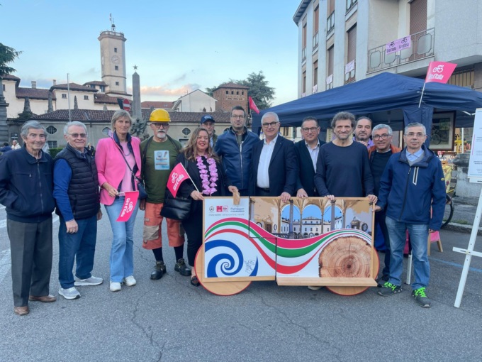 Ecco CiclopiedeArt, la mascotte della tappa del Giro d’Italia firmata da Apa Confartigianato