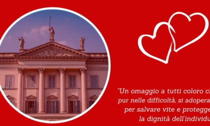 Villa Tittoni si tinge di rosso