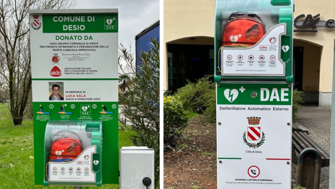 Oltre venti nuovi defibrillatori installati in città