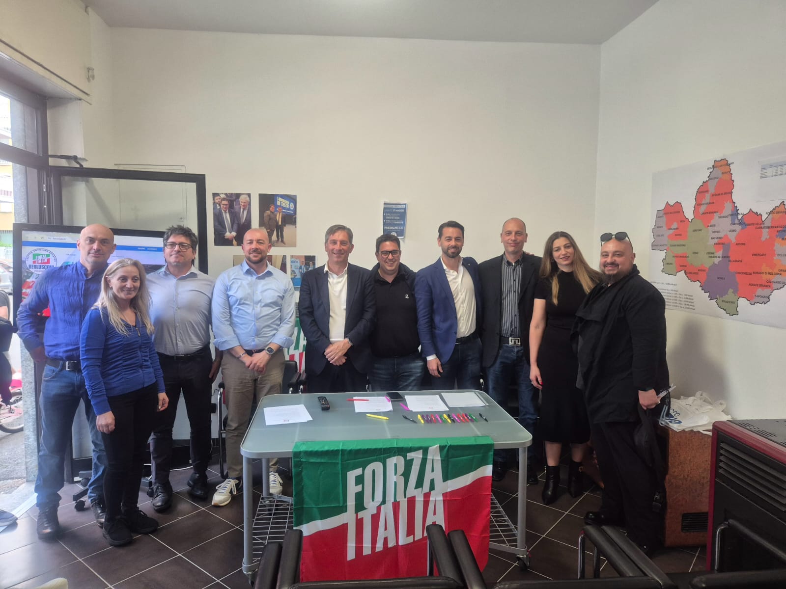 forza italia cornate