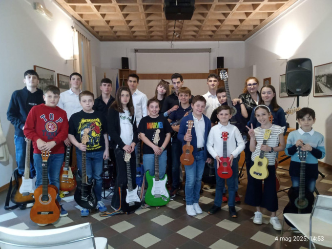 I 18 giovani musicisti che hanno suonato alla Festa di Primavera
