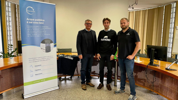 Firmato il protocollo d’intesa tra Plastic Free Onlus e BrianzAcque