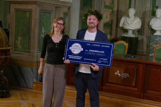 Premio Nazionale GiovedìScienza, Lorenzo Sardelli ha vinto