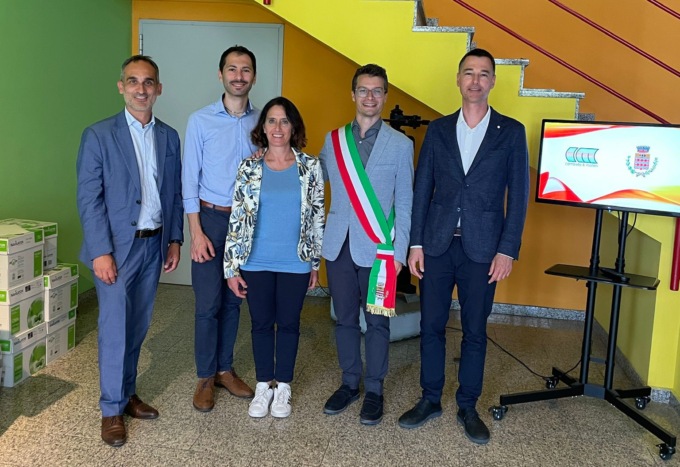 Il sindaco fa visita alla Cantarella e Molteni