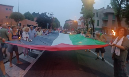 Una fiaccolata silenziosa per Gaza