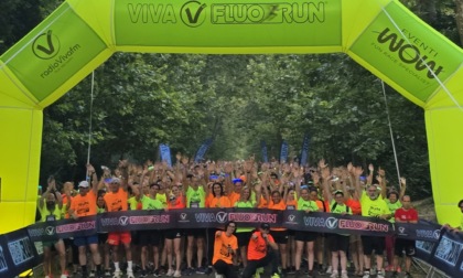 Il Parco illuminato da colori, musica e sorrisi per la Viva Fluo Run