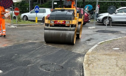 Già terminati i lavori in viale Sicilia