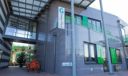 Un impianto fotovoltaico di Gelsia sul tetto di un’azienda