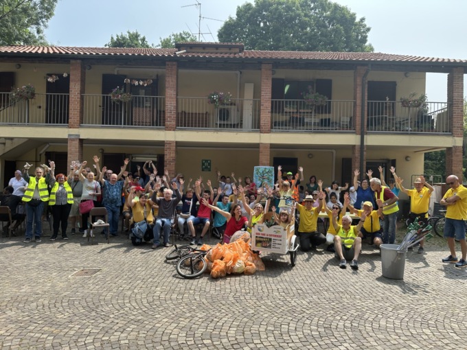 Che successo per la pulizia “inclusiva” del Parco Fugazza