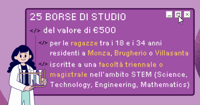 Il bando brianzolo che sostiene gli studenti universitari iscritti ad un percorso STEM