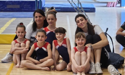 Le piccole atlete della Gal Lissone e l'esordio in Super Gym
