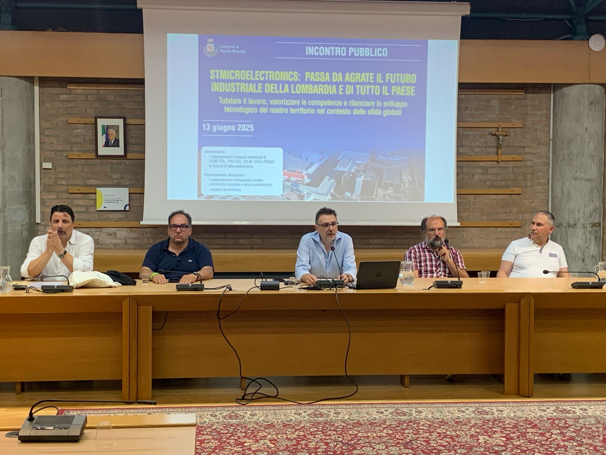 Agrate brianza st stmicrolectronics assemblea in comune su esuberi