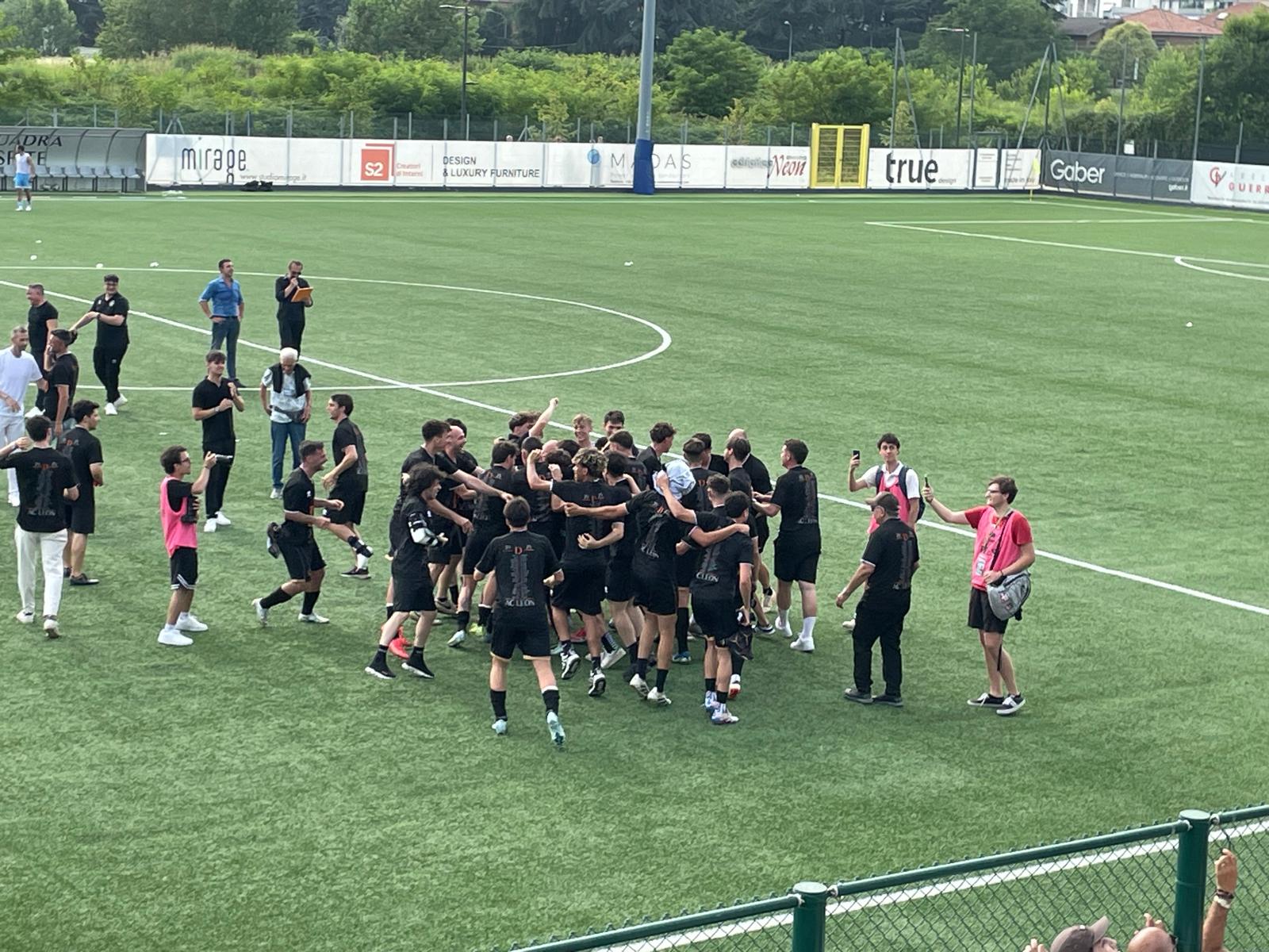 Vimercate Leon calcio promozione in Serie D