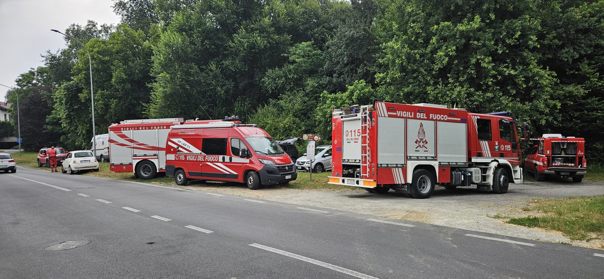 Bernareggio ricerca disperso 85 anni